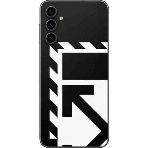 Black and White Geometric Shapes Galaxy A14 5G Skin
